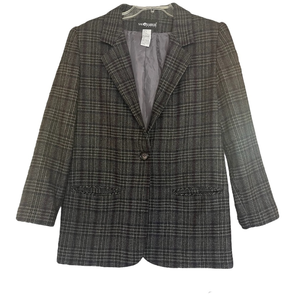 Sage Harbor Petite Wool Blazer